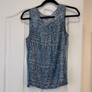 J. Jill Multicolor Textured Tank Top